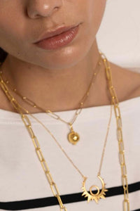 NECKLACE "SUN" GOLD