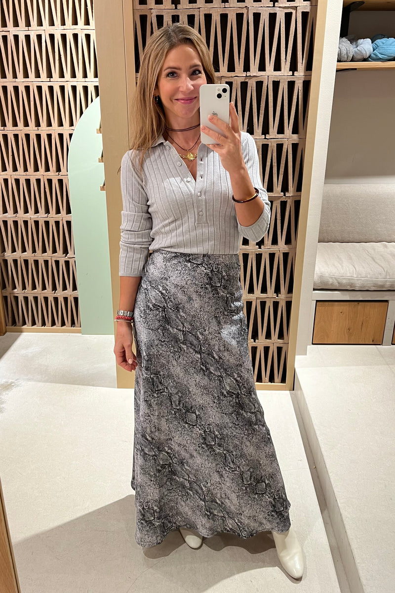 MAXI SKIRT "ROSEMARY" SNAKE