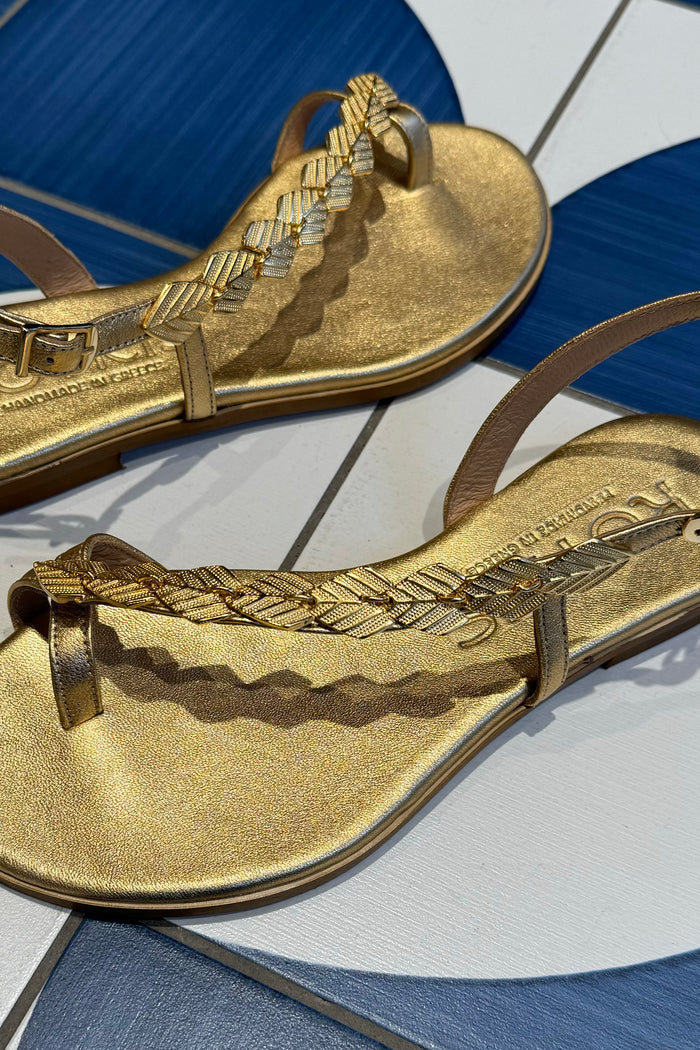 SANDALS "MEDEA" GOLD