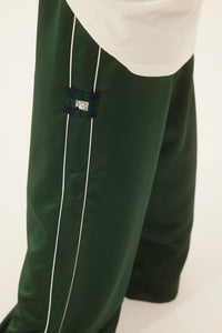 TRACK PANTS "PEACOCK" GREEN