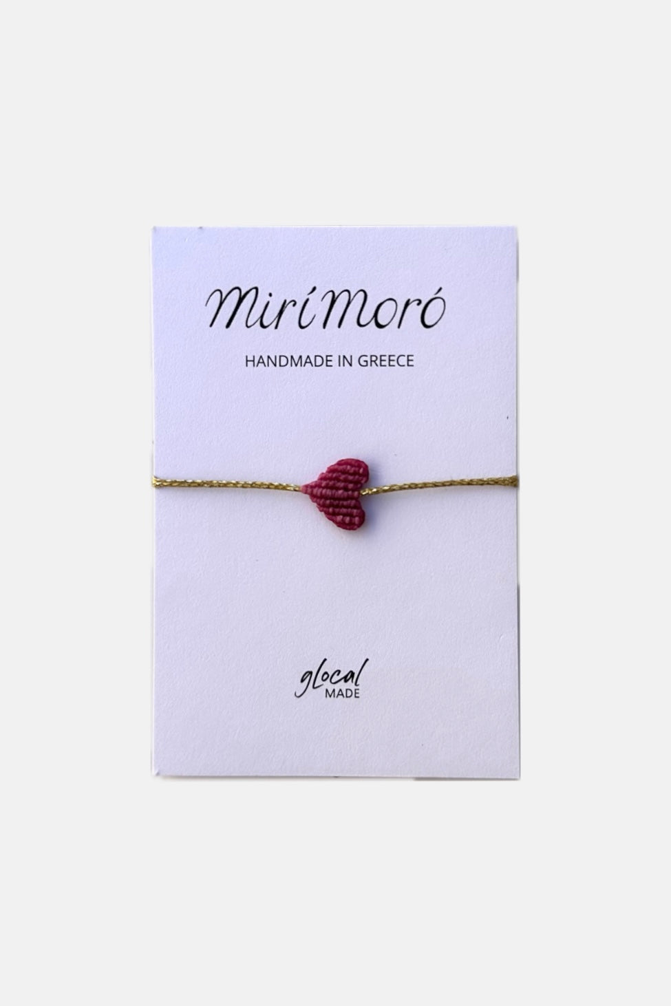 MAKRAMEE BRACELET "HEART"