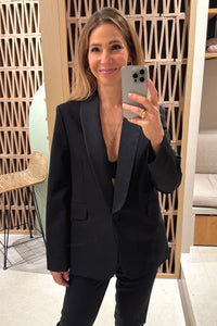 SMOKING BLAZER BLACK "VIKTORIA"