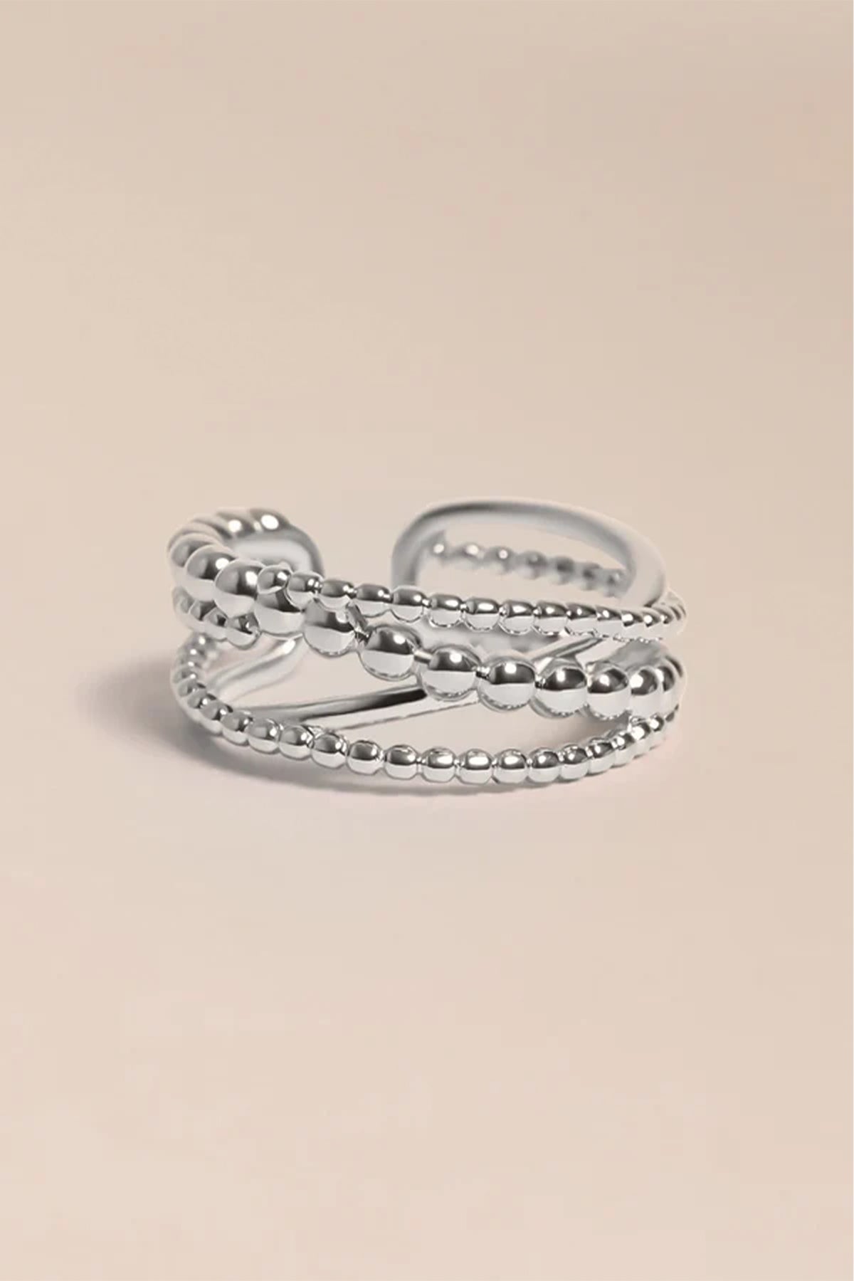RING "BERTILLE" SILVER