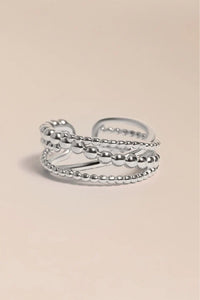 RING "BERTILLE" SILVER