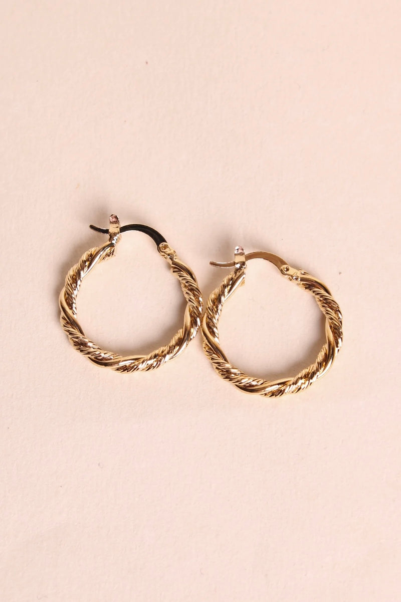 HOOPS "LUAN" GOLD