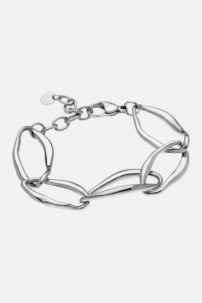 BRACELET "CHUNKY CHAIN" SILVER