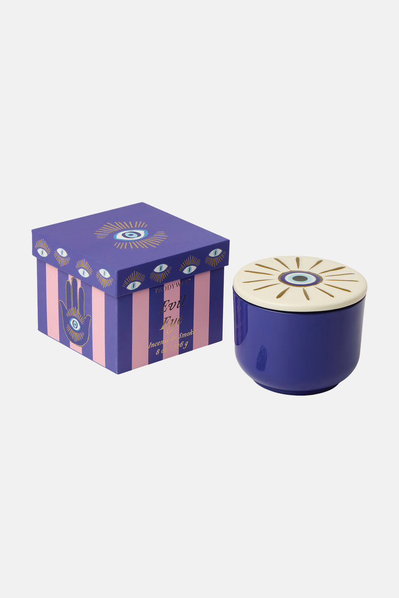 SCENTED CANDLE "EVIL EYE“ INCENSE AND SMOKE