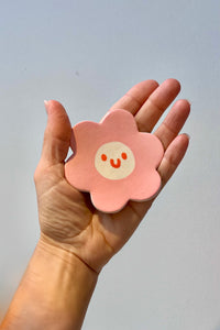 MINI PLATE "HAPPY FLOWER" ROSÉ