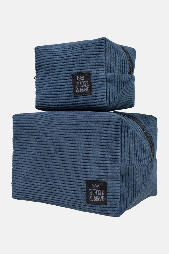 COSMETIC POUCH "DANTE" BLUE