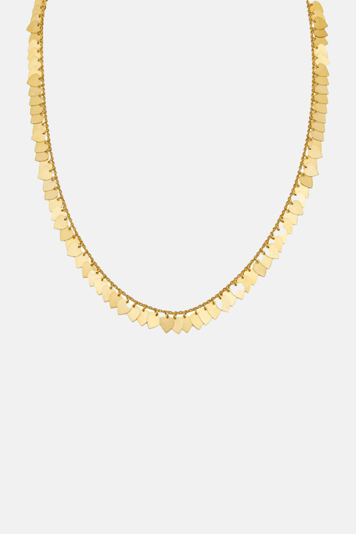 NECKLACE "DIANE HEARTS" GOLD