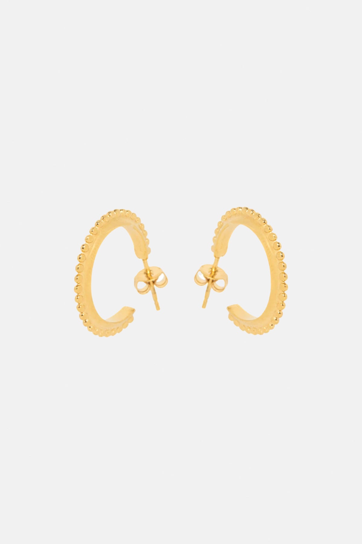 HOOPS "DOTS S" GOLD