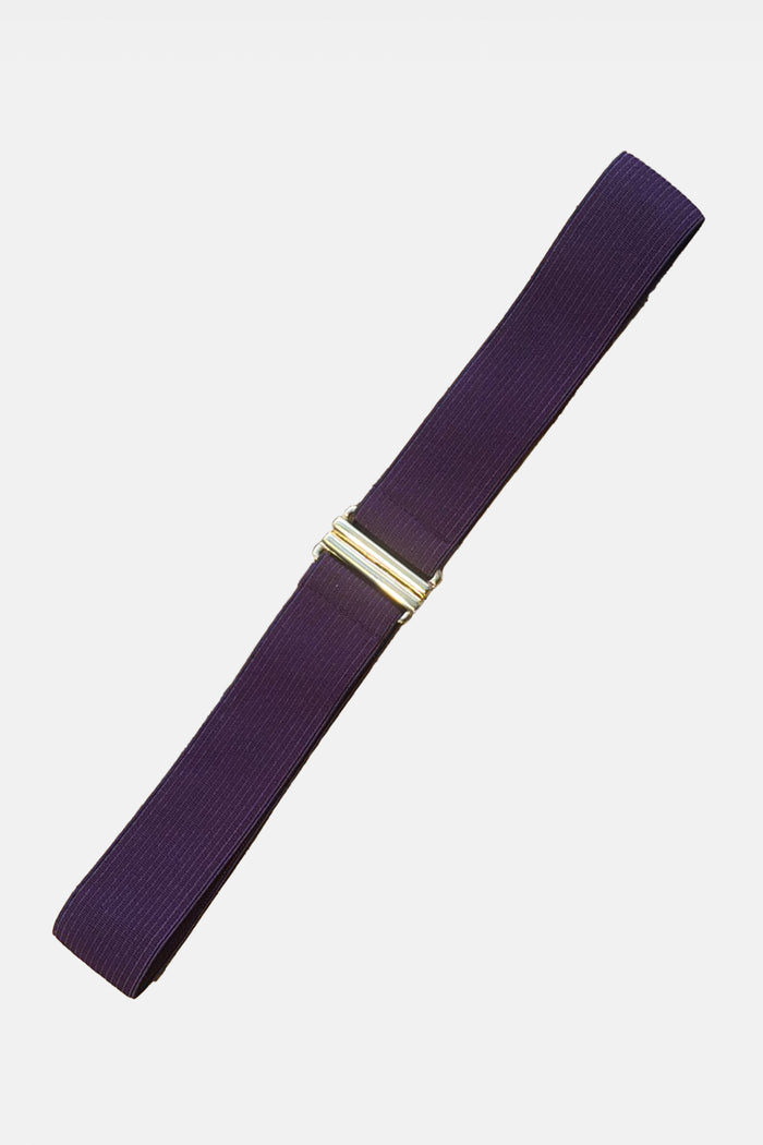 ELASTIC BELT “PLAIN“ PURPLE
