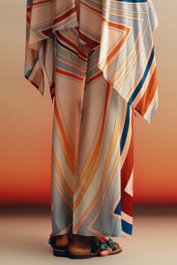 SILKY PALAZZO PANTS "ELLI" RAINBOW WHEEL