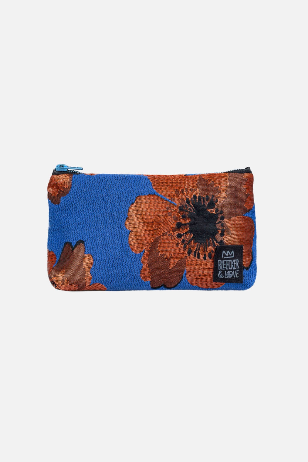 MINI POUCH "COPPER" BLUE/RED