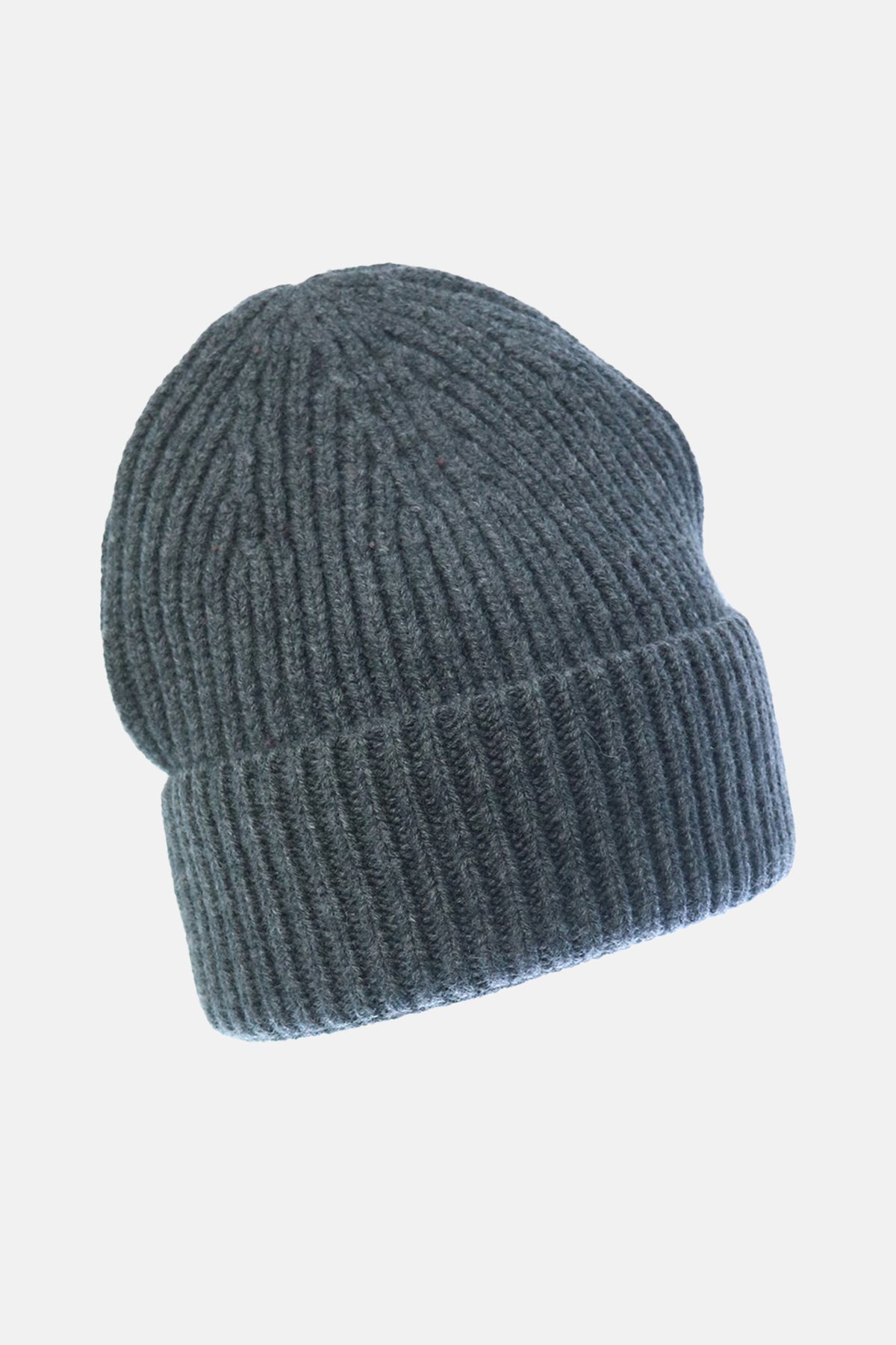 WOOL CASHMERE CAP SHADOW