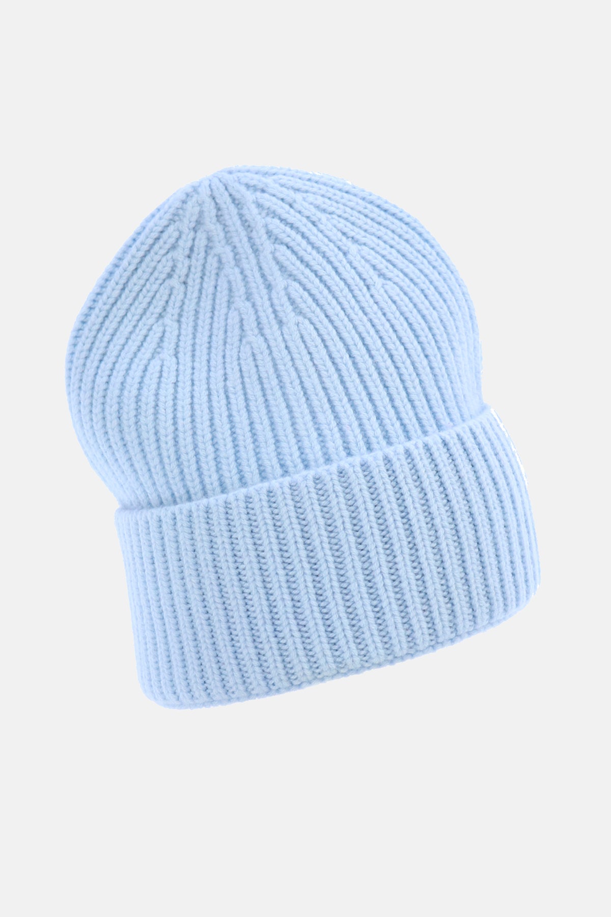WOOL CASHMERE CAP SKY