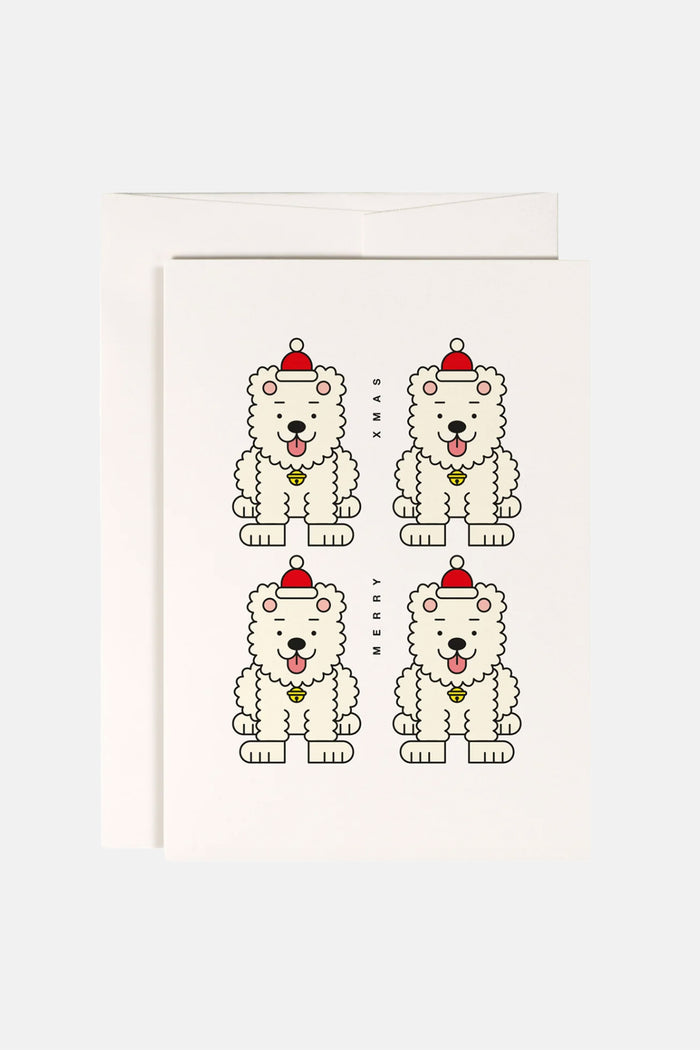 GREETING CARD "FRIZZY XMAS"
