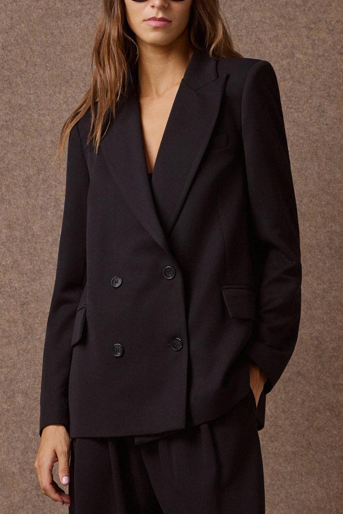 OVERSIZED BLAZER BLACK