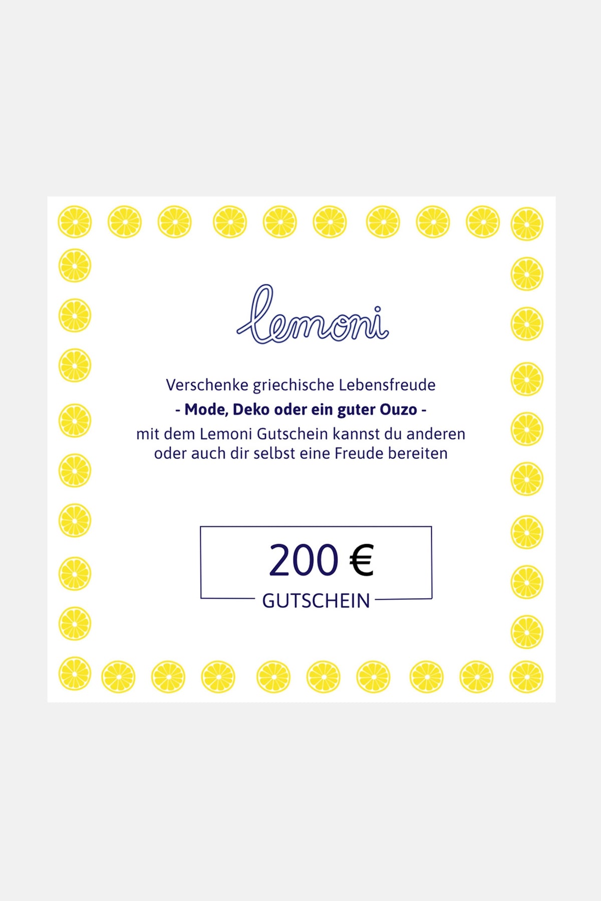 LEMONI GIFTCARD