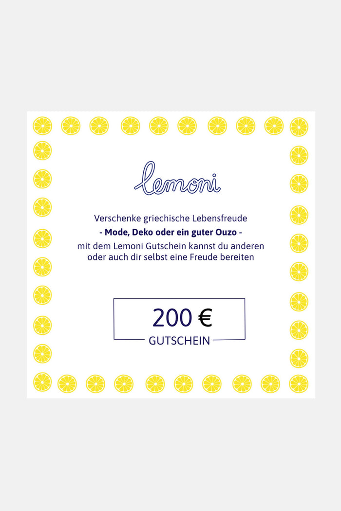 LEMONI GIFTCARD