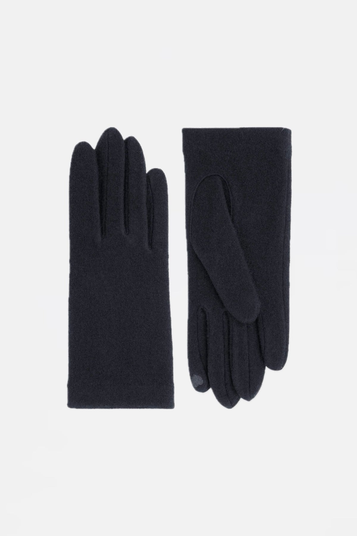 GLOVES WOOL TOUCHSCREEN "BLACK"