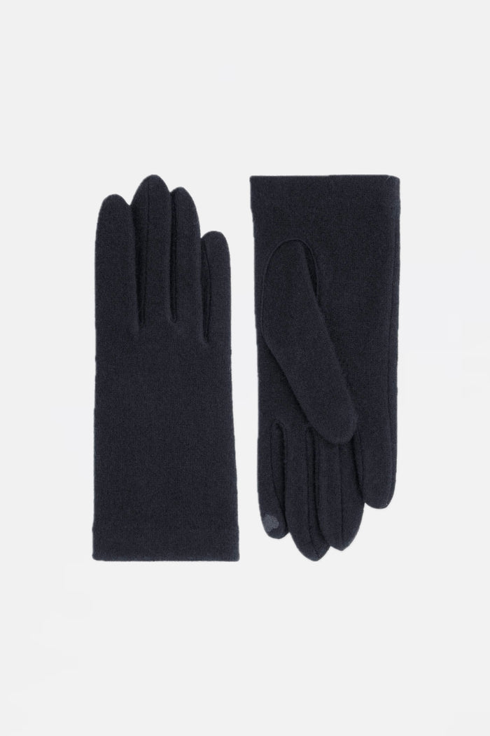 GLOVES WOOL TOUCHSCREEN "DEEP BLUE"