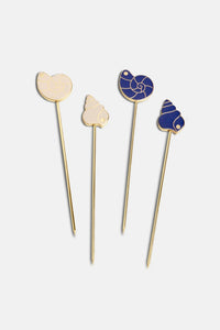 COCKTAIL PICKS ”PEARL SHELL”