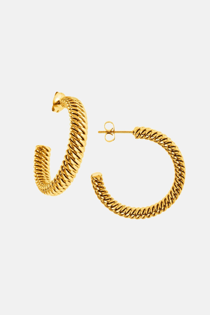 HOOPS "INTERWINE" GOLD