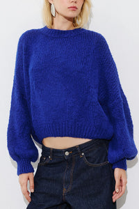 OVERSIZED SUPERSOFT MOHAIR-MIX PULLOVER