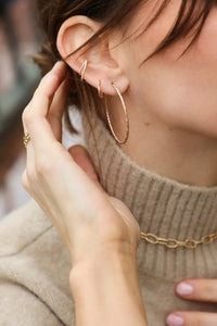 HOOPS "GRACE" GOLD