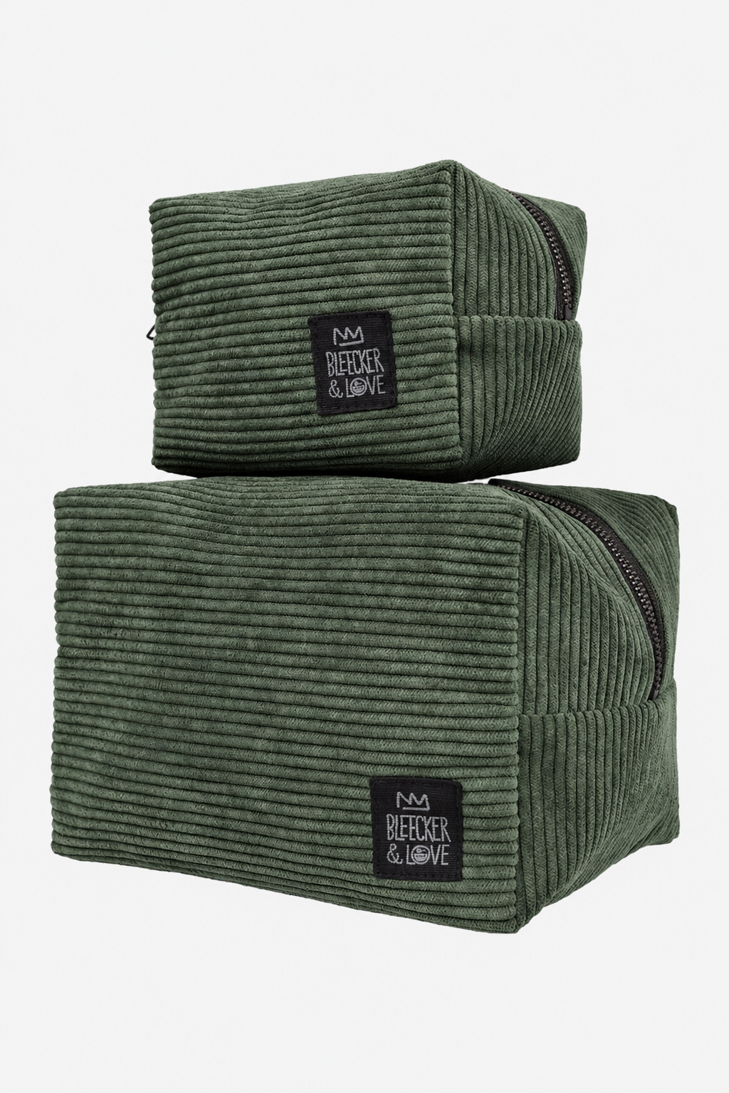 COSMETIC POUCH "DANTE" OLIVE GREEN