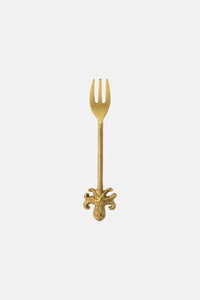 HANDMADE FORK "OCTOPUS" GOLD