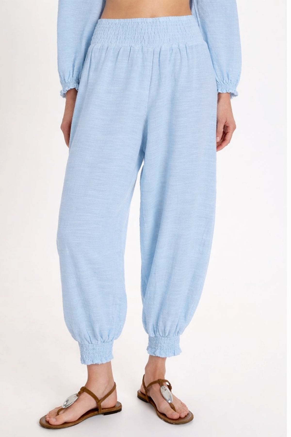 CROPPED HAREM PANTS "MALIA" CIEL