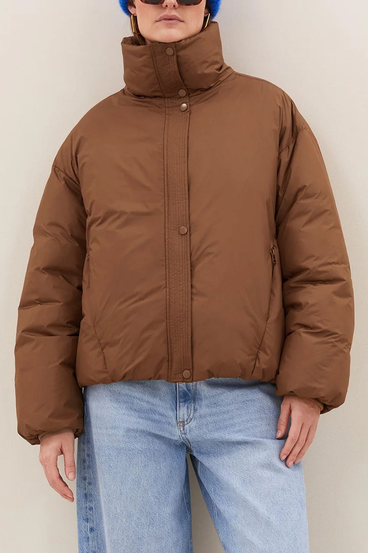 OVERSIZED BOMBER JACKET HAZEL