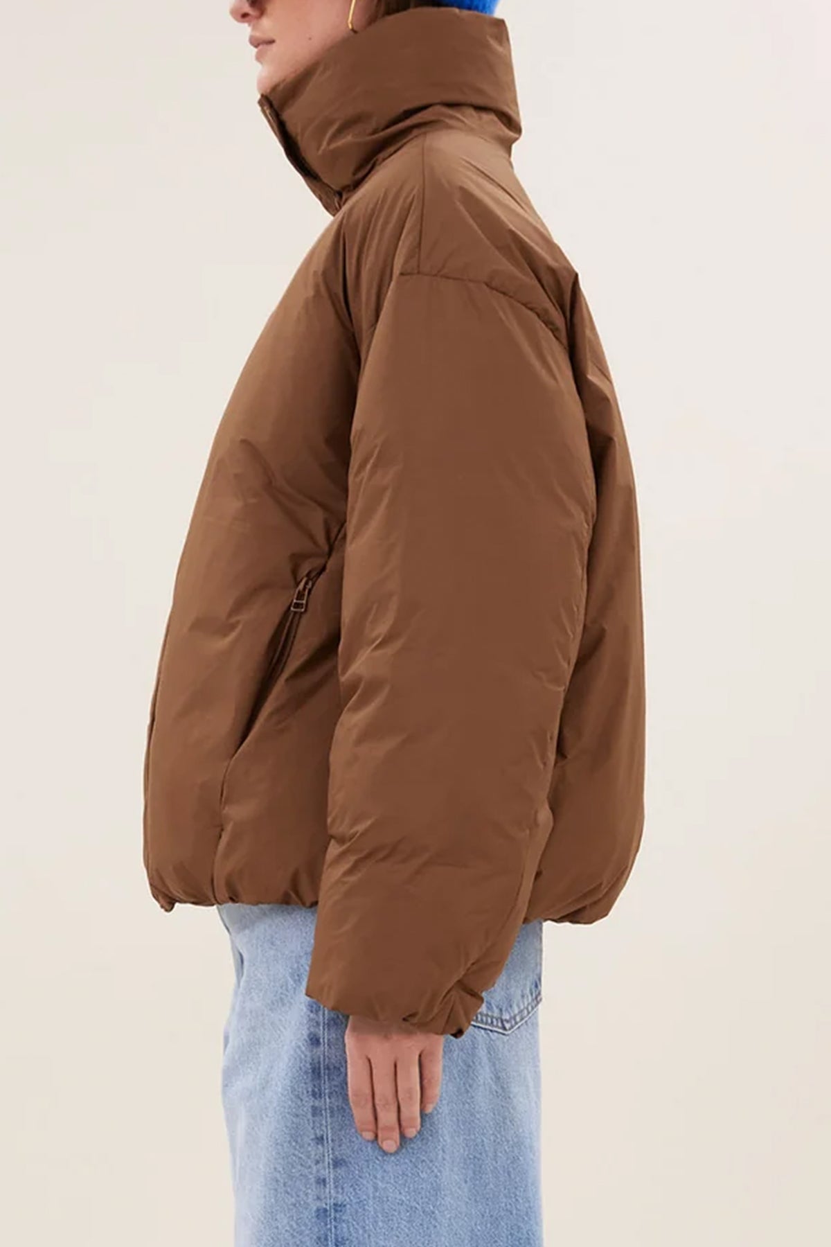 OVERSIZED BOMBER JACKET HAZEL