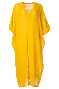 MIDI KAFTAN "HYDRA" YELLOW