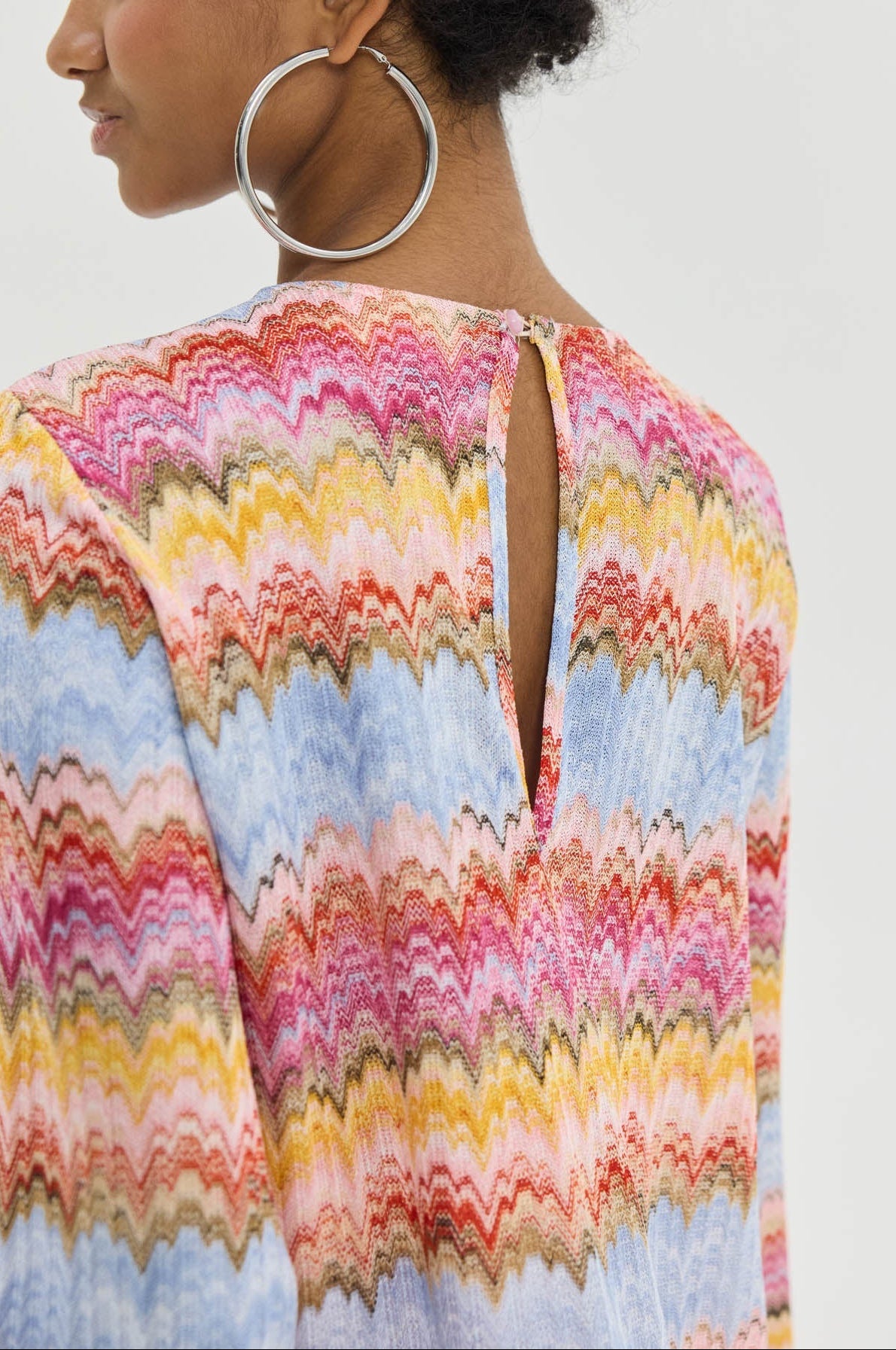 VERY SHORT DRESS "GODA" MULTICOLOR