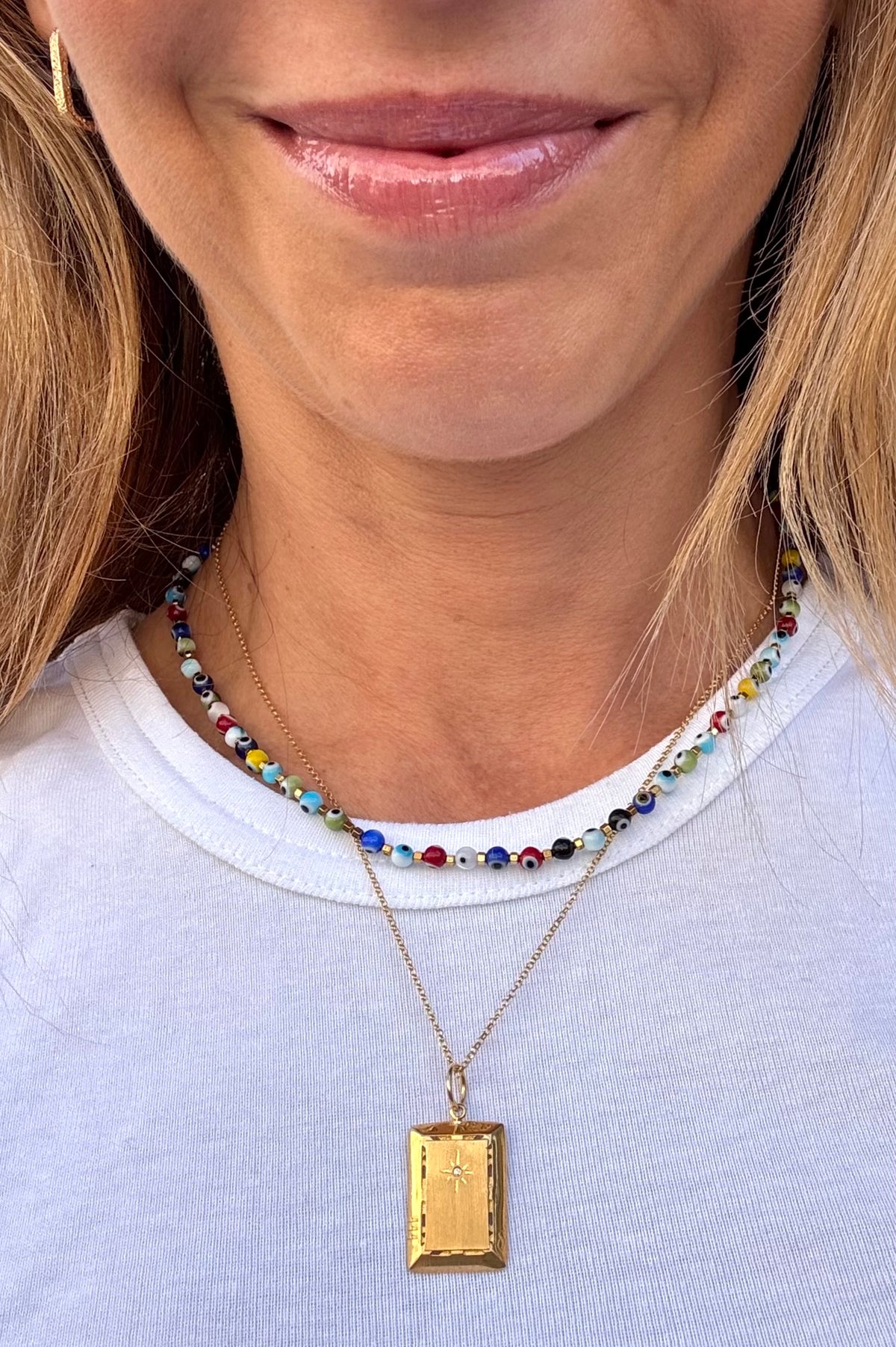 MULTI EYES NECKLACE
