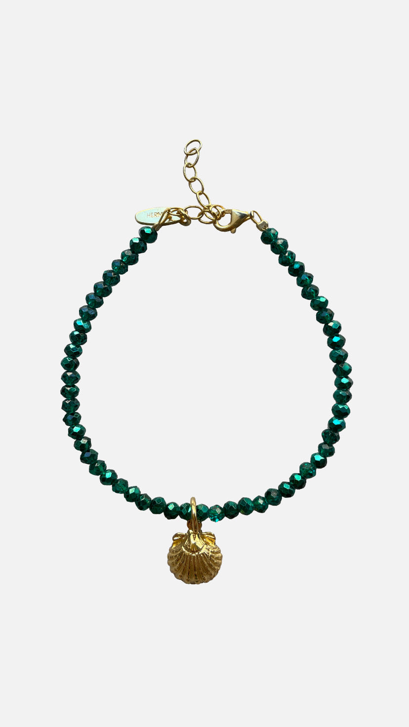 BRACELET "SHELL FARY GREEN"