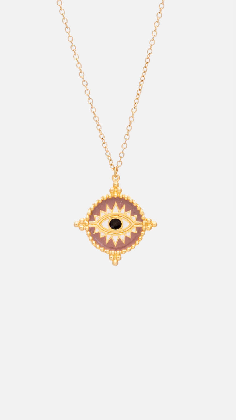 NECKLACE "EYE LATTE"