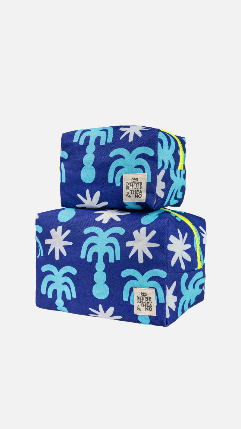 COSMETIC POUCH "MAJORELLE" BLUE