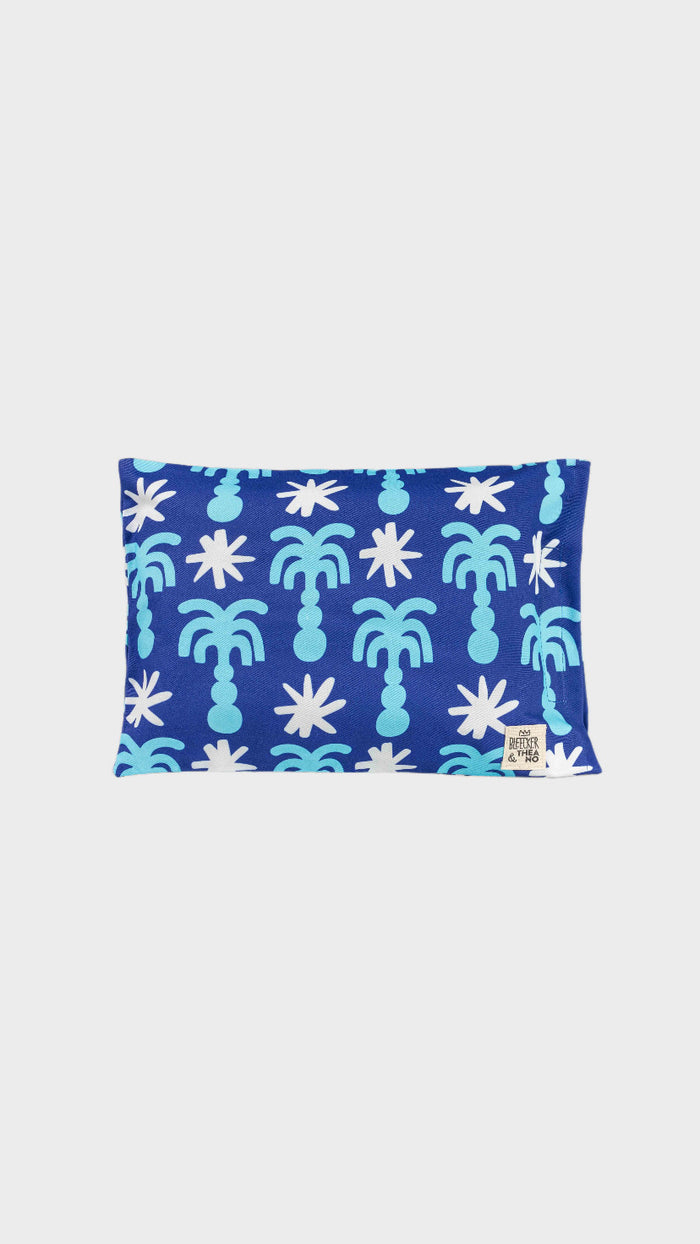 BEACH PILLOW "MAJORELLE" BLUE