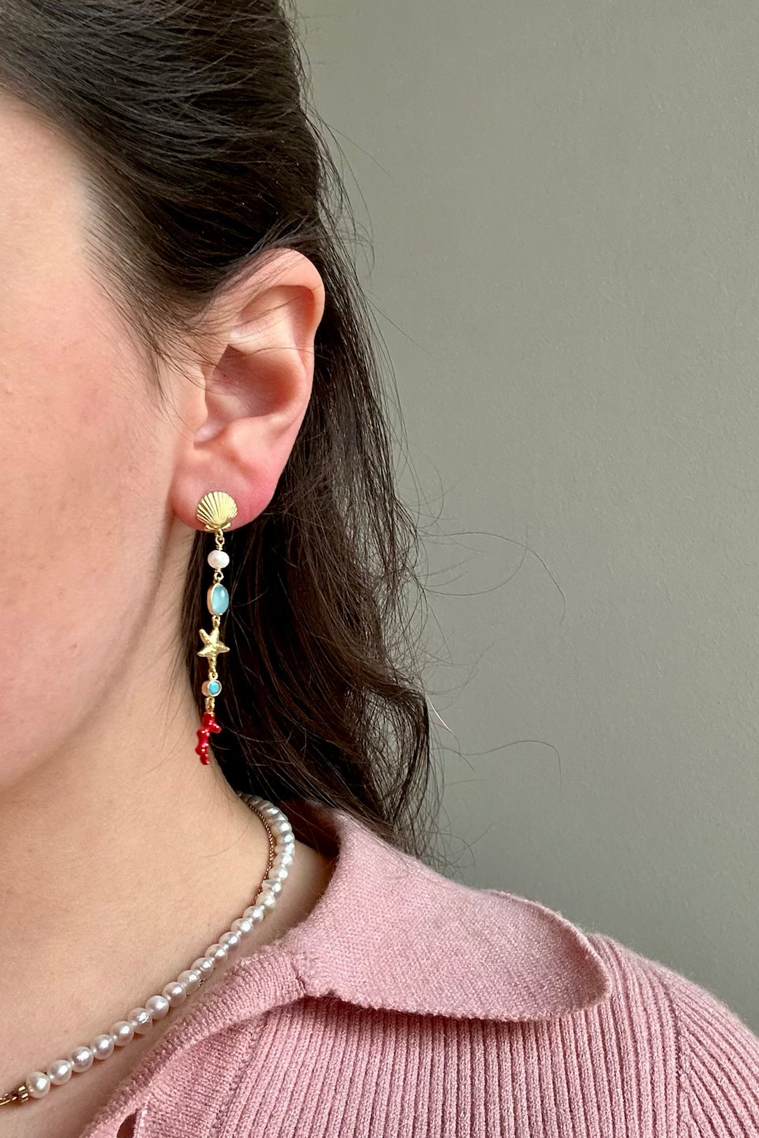 EARRINGS "BEACH PARTY" MULTICOLOR