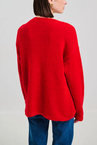 OVERSIZED CARDIGAN "SANTA"