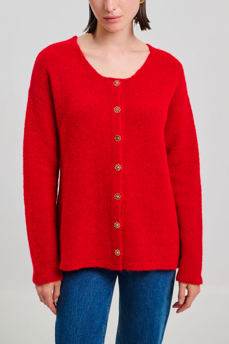 OVERSIZED CARDIGAN "SANTA"