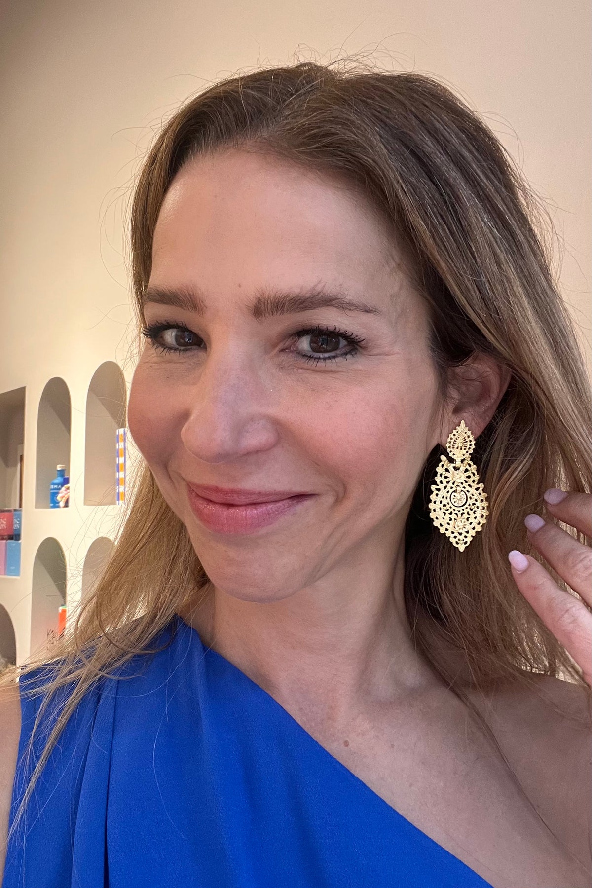 EARRINGS "JACKIE" GOLD