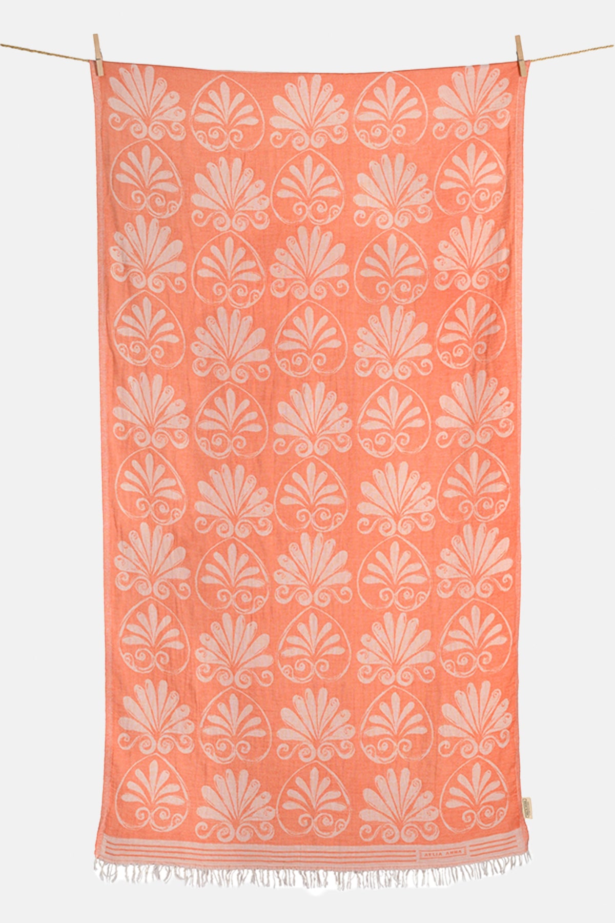 WOVEN BEACH TOWEL "AKROKERAMO"