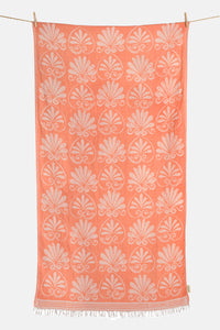 WOVEN BEACH TOWEL "AKROKERAMO"