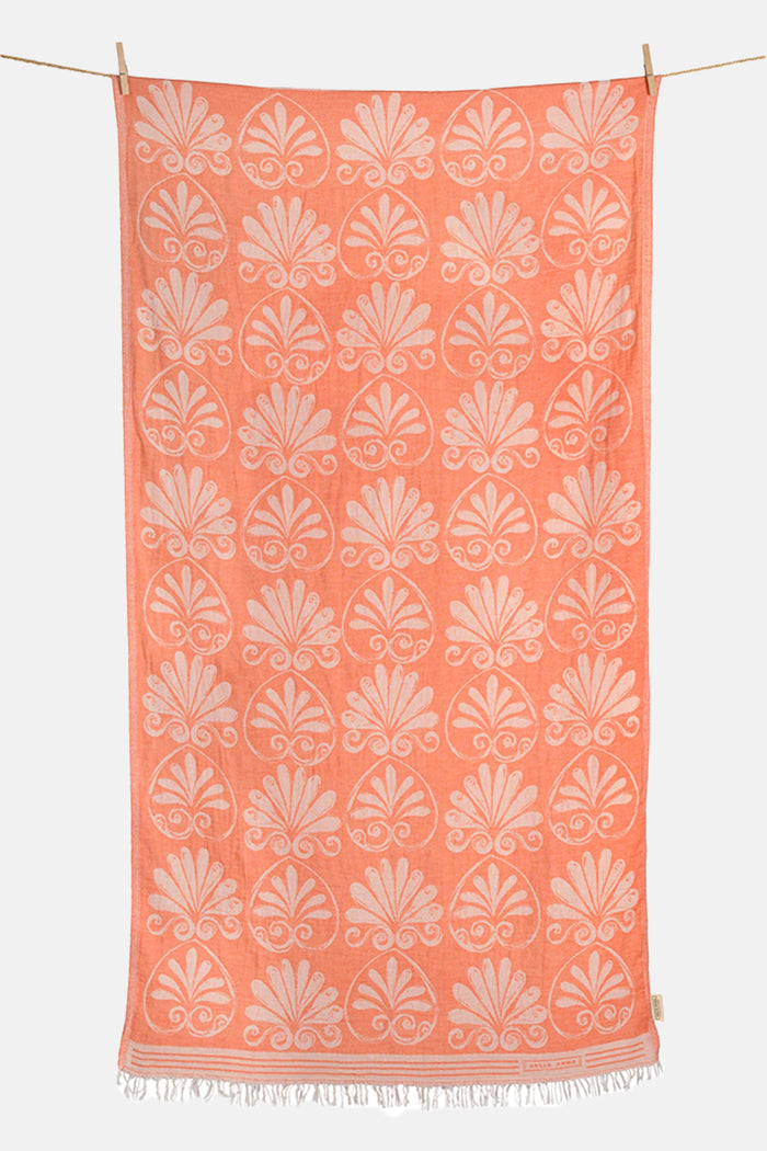 WOVEN BEACH TOWEL "AKROKERAMO"