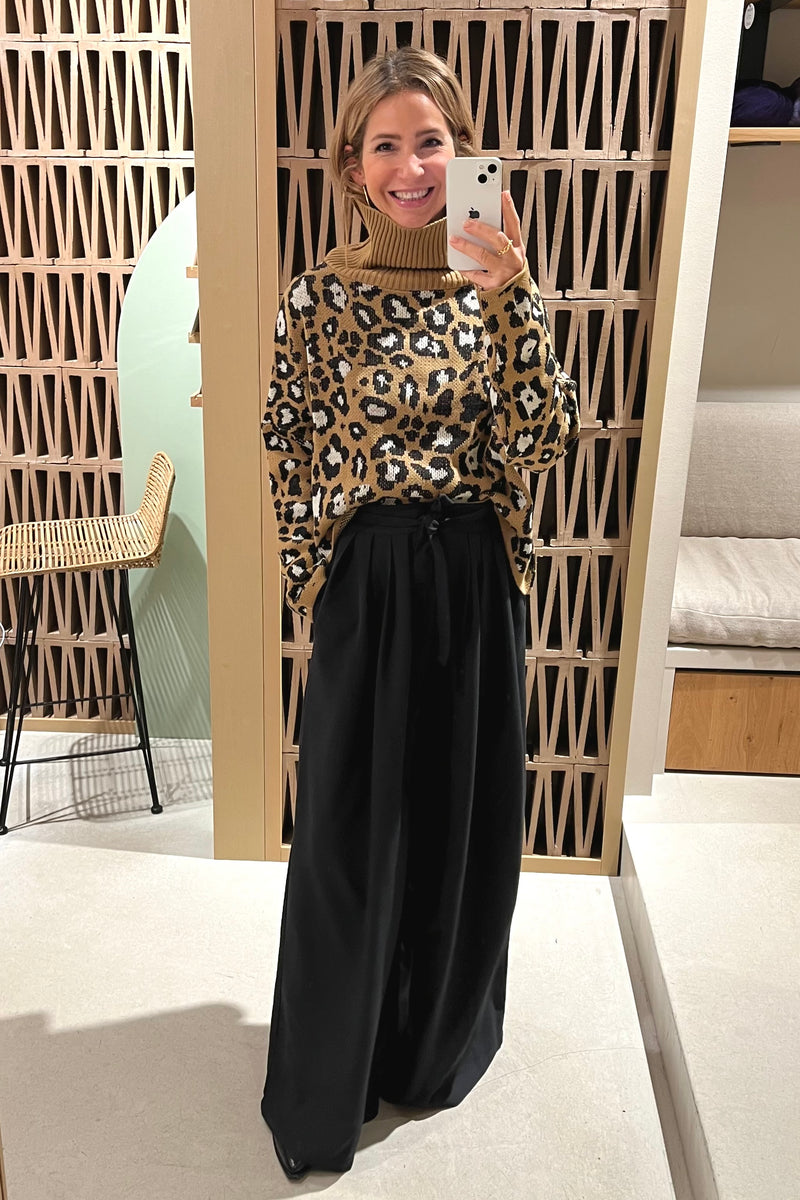 LONG ULTRA WIDE LEG PANTS